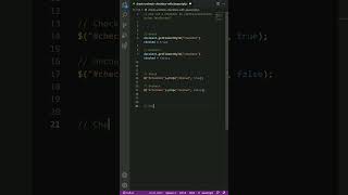 Check/Uncheck checkbox with JavaScript