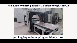 Stretch Wrapper for Doors | Dynawrap Pro 1250 Automatic Horizontal Stretch Wrapping Machine