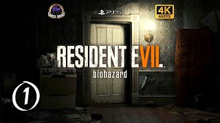 RESIDENT EVIL 7: BIOHAZARD - Part 1 - Live Gameplay Playthrough [4K PS5]