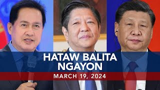 UNTV: Hataw Balita Ngayon  |  March 19, 2024