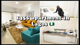 What 135$ (55k) Would Get You in Lekki Lagos || Minimalist apartment in Lagos Nigeria