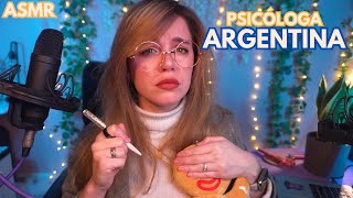 ASMR TERAPIA CON PSICOLOGA ARGENTINA asmr roleplay argentino