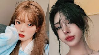 قص الغرة الكورية خطوة بخطوة ✨korean bangs