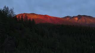 Fly over Magical Montana Mountains at Sunset - Arlee Montana Aerial 4k Footage July 2024