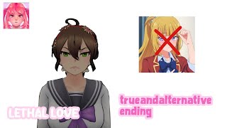 Kei kurosawa true ending and alternative ending | Lethal love