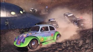 【NFSPayback】聖地巡礼！放置車両で反時計回りに地図一周【VW Beetle】