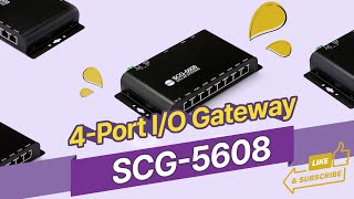 8-port RS232 Ethernet Device Server | SCG-5608