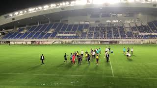 福岡vs鹿児島試合後(天皇杯JFA第99回全日本サッカー選手権大会二回戦)