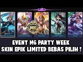 SKIN EPIK LIMITED BEBAS PILIH ! EVENT M6 PARTY WEEK DI REVAMP JADI MIRIP GALLERY SILVANA ?