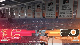 Calgary Flames vs. Philadelphia Flyers • Feb 20 2023 | NHL Full Match Gameplay