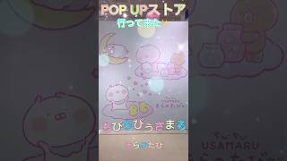 ちびちびうさまるそらのたびPOP UPストア見納めてきました🥹【松坂屋上野】