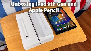 iPad 9th Gen and Apple Pencil 1st Gen 2023 Unboxing and Review!