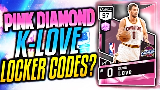 PINK DIAMOND KEVIN LOVE! PINK DIAMOND LOCKER CODES?! NBA 2K17 MyTEAM!