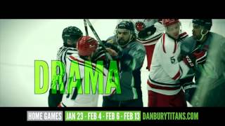 Danbury Titans TV Commercial - Upcoming January and February Home Game