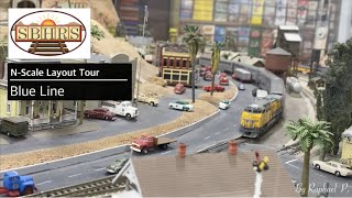 South Bay Historical Railroad Society SBHRS N-Scale Model Railroad Train Layout Tour - BlueLine