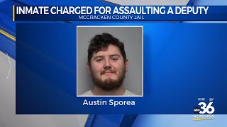Inmate faces multiple assault charges for attacking deputy jailer