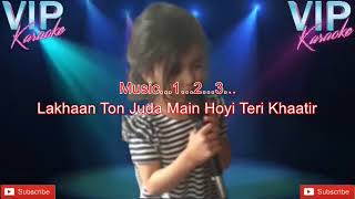 Tera Ban Jaunga Karaoke Song With FEMALE Voice