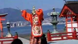 Bugaku Dance at Miyajima