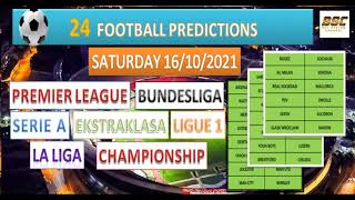 SATURDAY 1X2 FOOTBALL PREDICTIONS TODAY - FIXED BETTING ODDS - SOCCER TIPS - FOOTBALL BETTING METHOD