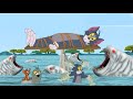 Shark Attack: Tom and Jerry’s River Adventure! | Tom and Jerry Cartoon | Tom & Jerry