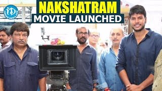 Krishna Vamsi and Sundeep Kishan Nakshatram Movie Launched Today