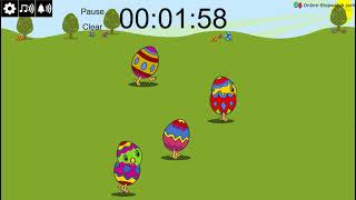 3 minute easter egg race timer