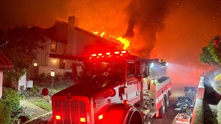 Palisades Fire: Los Angeles CA Night 2/ Day 3