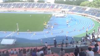 第69回東京都高校総体 男子 ４×１００ｍ 予選3組