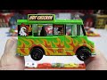 Quick Bite Hot Chicken Truck 2023 Hot Wheels Toy Unboxing Review - Lime Green Fire - Spicy - Flames