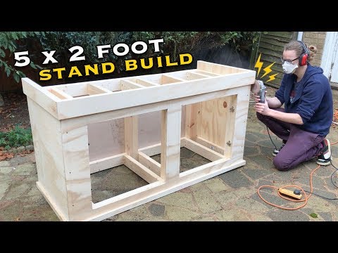 Building an Aquarium Stand (5'x2'x2') - Part Two Building an Aquarium Stand (5'x2'x2') - Part Two