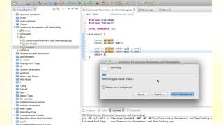 C++Tutorial for Beginners 34 - Overloading Constructors