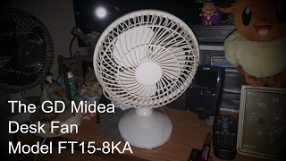 Eskie's Vlog 020517: A $3 GD Midea FT15-8KA Fan