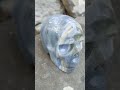 Rarest Ocean Jasper Crystal Skull Warrior of Light only found in Madagascar