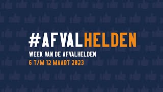 Aankondiging Week van de AfvalHelden 2023