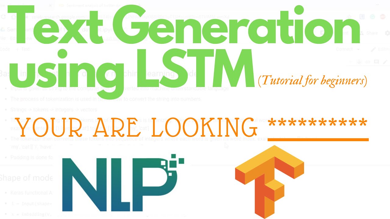Making Text Generator Python Using Lstm Tensorflow Nlp For Beginners Making Text Generator Python Using Lstm Tensorflow Nlp For Beginners