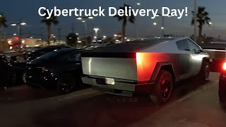 Cybertruck Delivery Day! Non Foundation AWD - Tesla Las Vegas