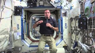 Space Station Crewmember Discusses Life in Space with News Media