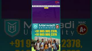 Marwadi University Branch Offices In Ap \u0026 Telangana #MarwadiUniversity #MarwadiUniversityCampusTour