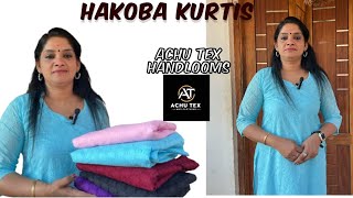 Hakoba Kurtis  |  Best Quality💯  |  Ach Tex Handlooms