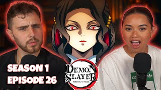 MUZAN GOES CRAZY!! SEASON 1 FINALE!! - Girlfriend Reacts To Demon Slayer 1x26 REACTION + REVIEW!