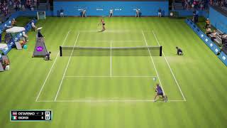Ostapenko J. vs Giorgi C. [WTA 23] | AO Tennis 2 gameplay #aotennis2 #wolfsportarmy