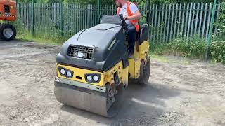 2017 BOMAG BW90AD-5 TWIN DRUM ROLLER