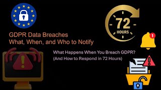 GDPR Data Breach? Here’s What You MUST Do Within 72 Hours!