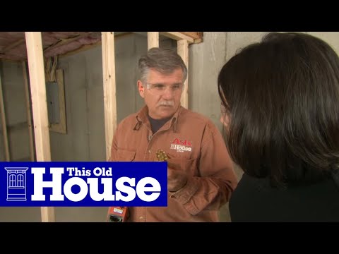 How to Frame Walls for a Basement Room - This Old House How to Frame Walls for a Basement Room - This Old House