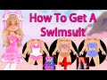 HOW TO Get A Swimsuit In Royale High Updated Swimsuit Outfit Hacks