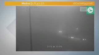 Yikes! Here's a look at the dense fog impacting Ohio