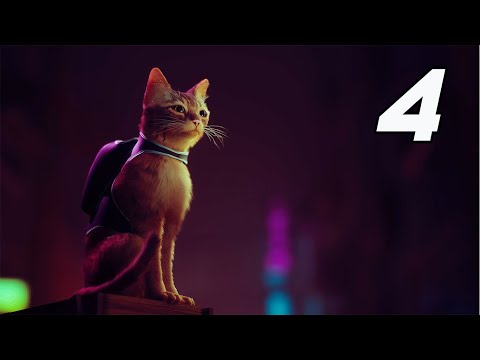 STRAY Прохождение Глава 4: Трущобы