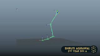 Joint Orientation- Rigging the structure of a leg