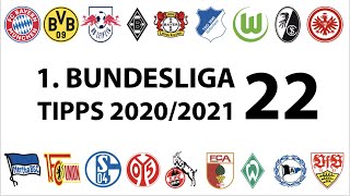 Bundesligatipps 1.Liga - 22.Spieltag - Saison 2020/2021