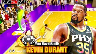This 6' 10" Kevin Durant Build is UNGUARDABLE in NBA 2K24